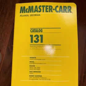 6422 Mcmaster-carr Catalog #131 Chicago Illinois 2025