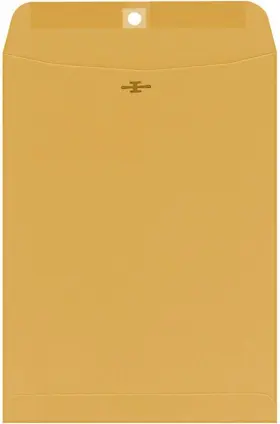 Co955m Mead Clasp-gummed Catalog Envelopes 6 Inch X 9 Brown Kraft 100/box