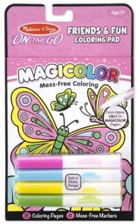 Melissa & Doug 0000772091343 Coloring Pad-magicolor Friends And Fun