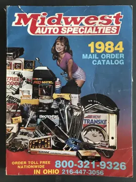 Midwst Auto Specialties Catalog-1984-cleveland Midwest Mail Order Ohio