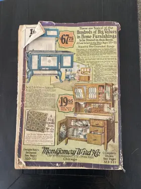 1872-1922 Montgomery Ward Vintage Motgomery 1922-23 Original #97 Catalog #2