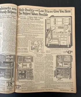 1872-1922 Montgomery Ward Vintage Motgomery 1922-23 Original #97 Catalog #3