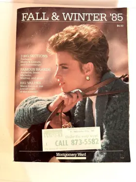 2985 Montgomery Ward 1985 Fall/winter Catalog Original Vintage 1980s Fashion Home