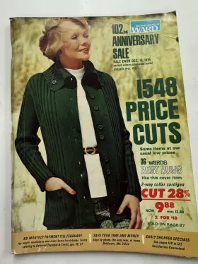 Sale1974 Montgomery Ward 102nd Anniversary Catalog See All Photo Forsmall Flaws