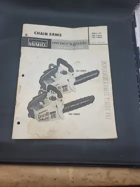 Tmy-24062a Montgomery Ward Tmy-24064a Vintage Chain Saw Parts Catalog Model No. Tmy-24062a/tmy-24064a
