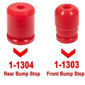 Mooncar 768643580555 Bump Stops Kit 4pcs Upgrade 1-1303 Front Stop And 1-1304 Rear #3