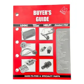 Motormite Mm2100 2001 Buyers Guide Catalog Red Softcover Auto Parts Reference