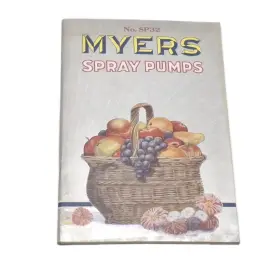 1932 Myers Sp32 F.e. And Bro Spray Pump Catalog Ashland Ohio Tree Farming Booklet