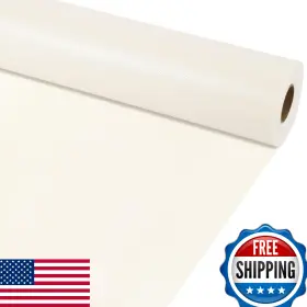 B0dlvxktlp Naozinebi Cream Bulletin Board Roll Waterproof Erasable Reusable Pastel 15.5 Inch X40ft