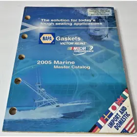 Nga-50-05 Napa 2005 Marine Gaskets Master Parts Catalog Weatherly Index 300 Nga-50