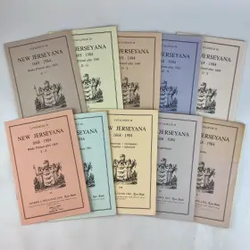 1860-1984 New Jerseyana Reference Catalogue Nj History Genealogy Books Princeton