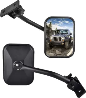 Wlt-qphsj005  Nifeida Upgraded Mirrors Doors Off Compatible With Wrangler Anti-shake Side