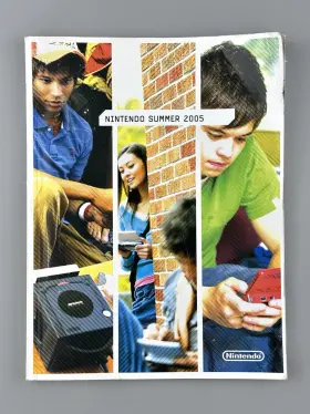 Ns2005 Nintendo Summer 2005 Product Catalog Paperback Book - Gamecube Gba Sp And Ds