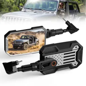 Novsight 978890131309 Mirrors Doors Off - Wrangler Jl Side Compatible With 2018-2023 Wrangl