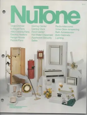 14-9108 Nutone 1990 Catalog-door Chime-range Hood-fans-radio-intercom-bath-lighting-vacs