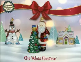 2025owcrb Old World Christmas 2025 Collection Catalog New Dealer Owc Book Retail Rare