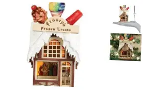 80043 Old World Christmas Frostys Treat Shop Ornament