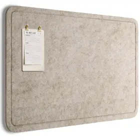 Orelle B0g54g9dwm Felt Bulletin Board 48 X 35 Inch Foldable Peel And Stick For W
