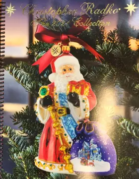 T21cb Ornaments Christopher Radko The 2021 Collection Book Nos 180 Pages Rare Catalog Usa #3