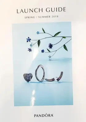 Lgss18 Pandora Launch Guide Spring Summer 2018 New Dealer Retired Catalog Book Usa