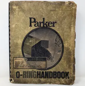 Or5700 Parker Vintage O-ring Handbook Seal Company Aug 1971 Distressed