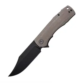 Pfp03 Petrified Fish 972635217600 Victor 3.58 Inch K110 Satin Blade 140g Micarta Handel Flippe