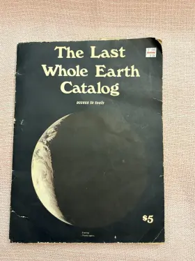 394-70459-2 Portola Institute The Last Whole Earth Catalog 1971 Final Issue Vintage Counterculture