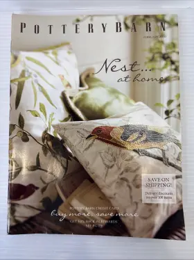 54009 Pottery Barn Vintage February 2010 Catalog Mailer Nest At Home Furniture