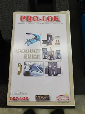 Bp201-sc Pro-lok 2019 Product Guide
