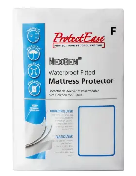 Mctfts9 Protectease Nexgen Waterproof Fitted Mattress Cover Full White