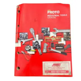 P20800 Proto 2008 Industrial Tools Catalog Stanley Red Illustrated Softcover