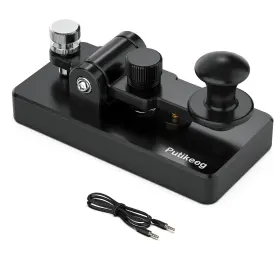Putikeeg 970795536401 Classical Morse Mini Code Key Paddle Aluminum Alloy Mini-key M