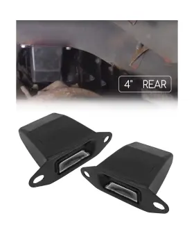 Qlzscbbhc26 Qlzozb 4ftft Rear Suspension Bump Stop Fit For Xj Cherokee Mj Comanche 1984-2001 #2