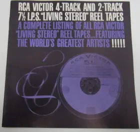 Cat-8617 Rca Victor Cat-8617/261 Catalog 4-track 2-track Living Stereo Reel Tapes