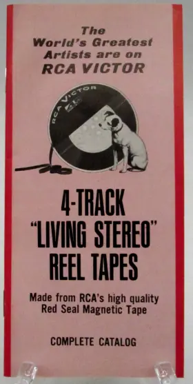 Cat-8820 Rca Victor Cat-8820/163 1960s Worlds Greatest Artists 4-track Stereo Reel Tapes