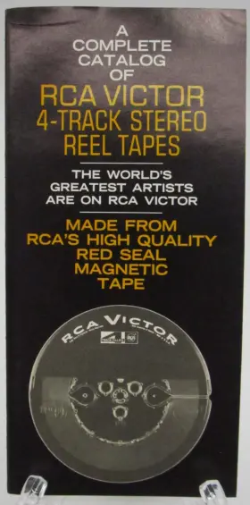 Cat-9075 Rca Victor Cat-9075/565 1965 Complete Catalog Of 4-track Stereo Reel Tapes