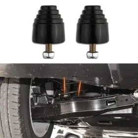 Rebvugr Qph-g-0017 2pcs Suspension Bump Stop Rear Leaf Spring Bumpers Stops Kit With Nuts