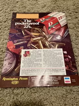 2867 Remington Vintage Catalog #2867 - 1969 Peters Sporting Firearms And Ammunition #2