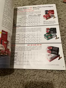 2867 Remington Vintage Catalog #2867 - 1969 Peters Sporting Firearms And Ammunition #3