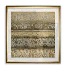 15378-1616gf Renditions Gallery Gold Framed Painting For Office Decorato Stripe Design Mod