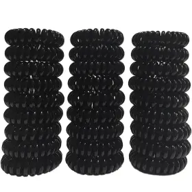 Rn Beauty 739515300229 Hair Ties 27 Pcs Spiral Coil Waterproof Elastic Traceless Ponytai