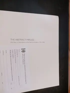 11-february Robert Abstract Impulse Fifty Years Of Abstraction Natl Gallery Exhibition Catalogue #3