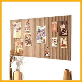 B0d91w1htv Rokeblau 48x32 Inch Large Felt Bulletin Pin Board 0.35 Thick Wall Display