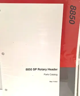 7-1012 Rotary New Old Stock Parts Catalog For Case Ih 8850 Sp Header Rac