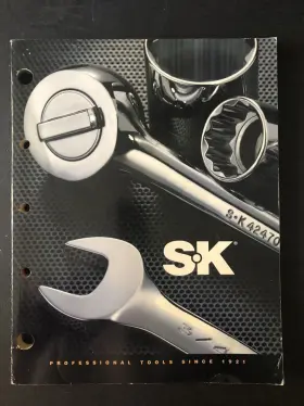 A943000 S-k Hand Tool Corporation 2000 Catalog Good Condition-see Photos