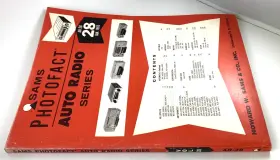 Ar-28 Sams Photofact Auto Radio Series January 1965 Pb Used #2