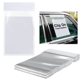 Lie-saypacck-1070 Saypacck 100 Pack Clip On Window Form Holder Buyers Guide Hangers