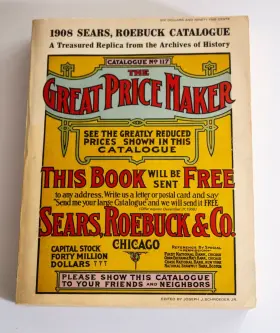 117-a Sears Vtg 1908 Roebuck Catalog-replica-#117-a-1971-very Good