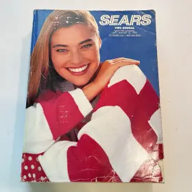 1595 Sears Vintage 1992 Annual Catalog Pages Department Store