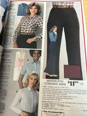 1622p Sears 1981 Catalog Fall Winter Cheryl Tiegs Vintage Clothing And Electronics #3